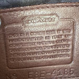 Vintage Coach brown purse